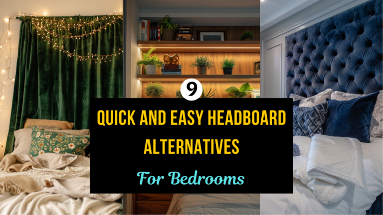 Headboard alternatives
