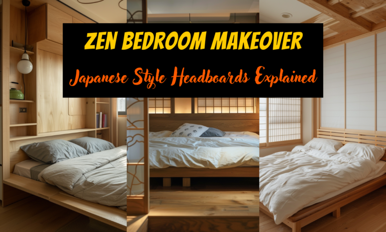 Japanese style headboards