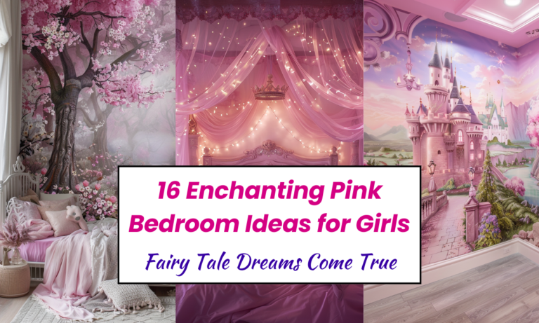 Pink bedroom ideas for girls