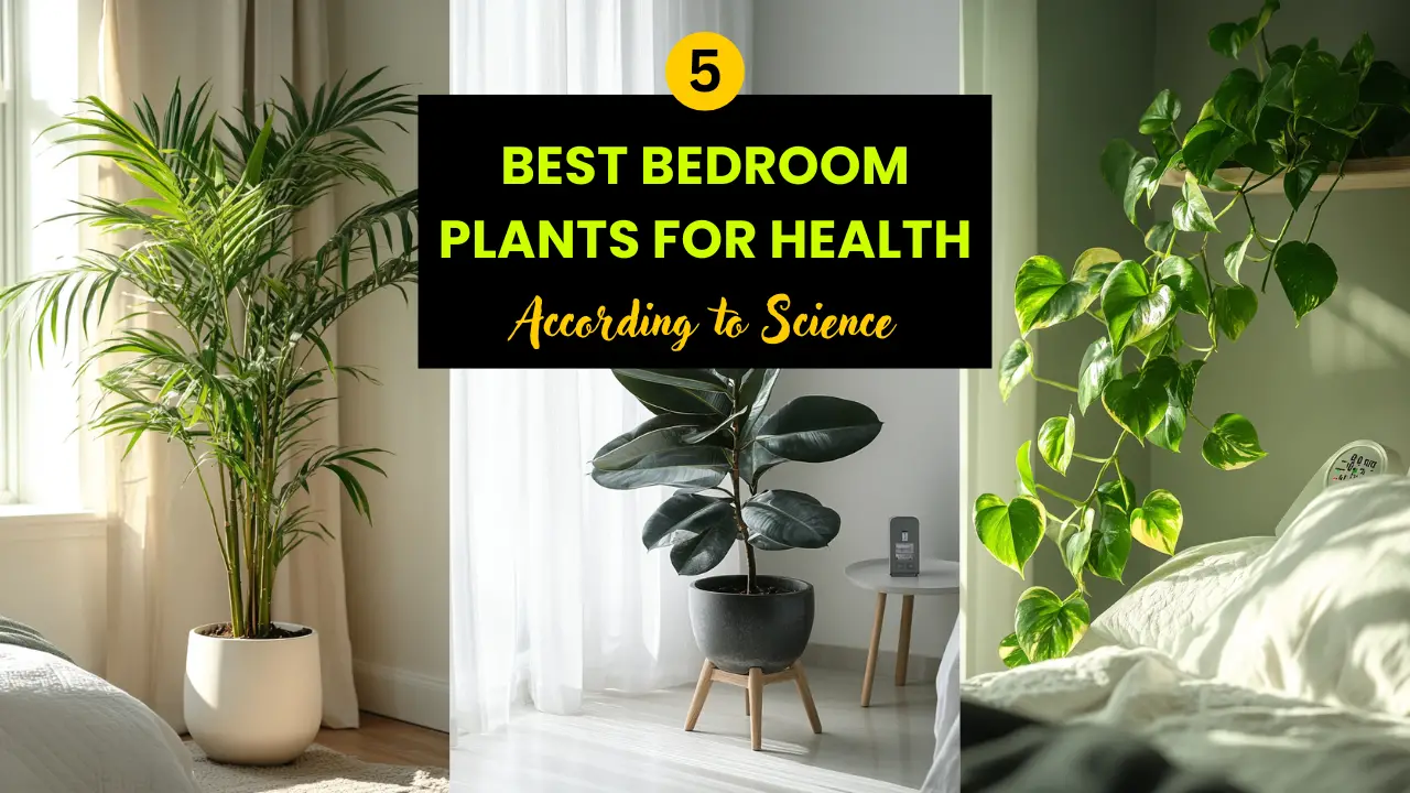 Bedroom plants for health
