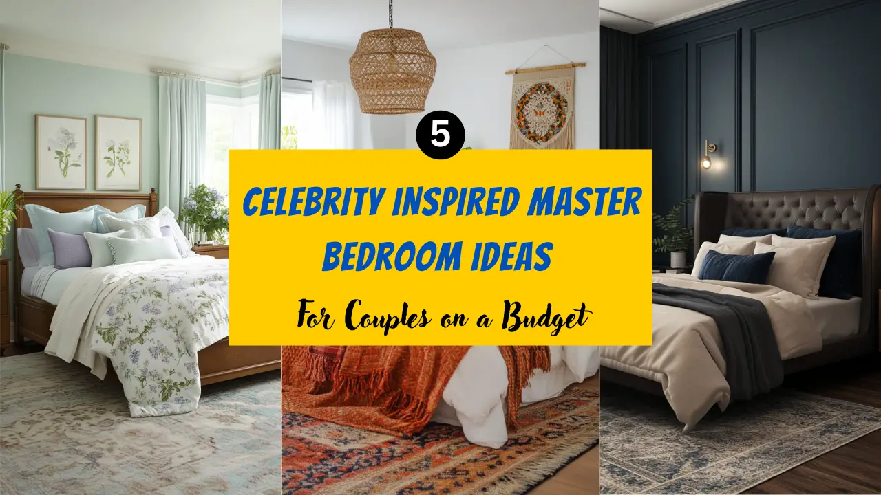 Master bedroom ideas for couples