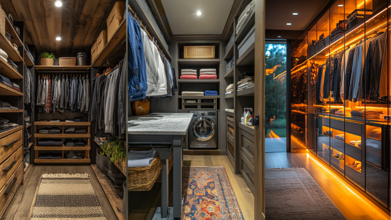 Master walk in closet ideas