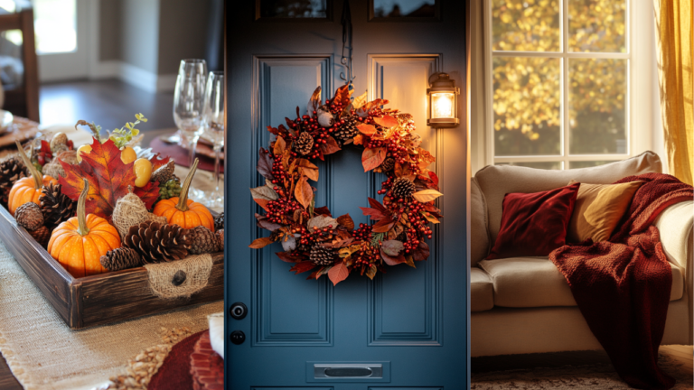 Fall thanksgiving decor