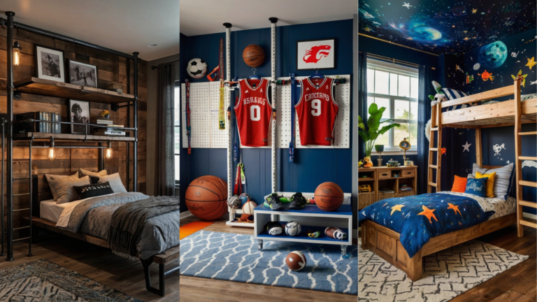 10 Cool & Creative Boys Room Ideas That Are Game-Changers