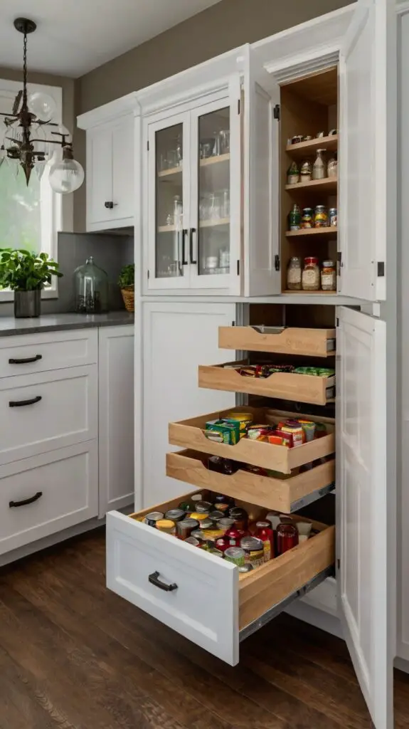 Slim Pull-Out Drawers