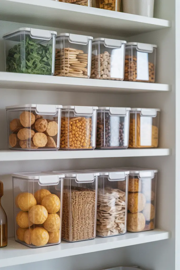 Stackable Clear Containers
